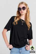 Load image into Gallery viewer, Karen Walker Embroidered Runaway Girl Classic T-Shirt - Black Hyde Boutique
