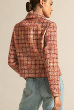 Load image into Gallery viewer, Zoe Kratzmann Plume Jacket - Berry Check Apparel > Women > Clothing > Jackets > Bouclé Jackets > Cropped Jackets > Zoe Kratzmann Hyde Boutique