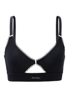 Load image into Gallery viewer, Dear Dylan Eyelet Trim Bralette - Noir Hyde Boutique
