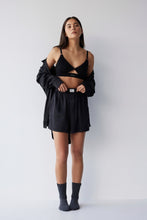 Load image into Gallery viewer, Dear Dylan Eyelet Trim Bralette - Noir Hyde Boutique