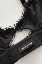 Load image into Gallery viewer, Dear Dylan Eyelet Trim Bralette - Noir Hyde Boutique