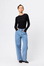 Load image into Gallery viewer, Mossman Fine Line Knit - Black Hyde Boutique