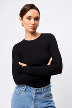 Load image into Gallery viewer, Mossman Fine Line Knit - Black Hyde Boutique