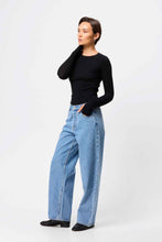 Load image into Gallery viewer, Mossman Fine Line Knit - Black Hyde Boutique