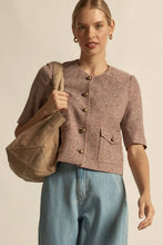 Load image into Gallery viewer, Zoe Kratzmann Flare Jacket - Berry Apparel > Women > Clothing > Jackets > Cropped Jackets > Tailored Jackets > Zoe Kratzmann Hyde Boutique