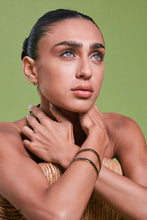 Load image into Gallery viewer, Porter Gemini Huggies - Gold/Onyx Hyde Boutique