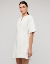Load image into Gallery viewer, Staple The Label Zenith Denim Mini Dress - Off White Hyde Boutique