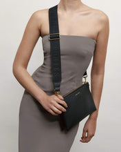 Load image into Gallery viewer, Deadly Ponies Logomania Strap - Black Hyde Boutique