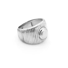 Load image into Gallery viewer, Silk and Steel Nautica Ring - Silver  Hyde Boutique   
