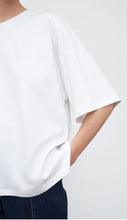 Load image into Gallery viewer, Kowtow Oversized Boxy Tee - White Shirts & Tops Kowtow