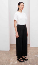 Load image into Gallery viewer, Kowtow Wide Leg Pant in Black Pants Kowtow