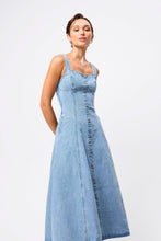 Load image into Gallery viewer, Mossman In A Daze Dress - Vintage Blue Apparel > Women > Clothing > Dresses > Midi Dresses > Mossman Hyde Boutique