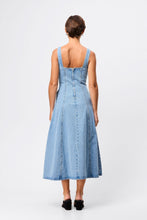 Load image into Gallery viewer, Mossman In A Daze Dress - Vintage Blue Apparel > Women > Clothing > Dresses > Midi Dresses > Mossman Hyde Boutique