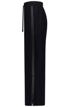 Load image into Gallery viewer, Moke Indiana Women's Wide Leg Pant - Black With Satin Hyde Boutique