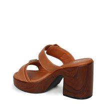 Load image into Gallery viewer, Kathryn Wilson Iona Mule - Tan Calf Hyde Boutique