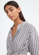 Load image into Gallery viewer, Jac + Jack Shakespeare Dress - Double Bold Stripe Natural/Black Hyde Boutique