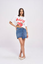 Load image into Gallery viewer, Maku The Label Juicy Oversized Tee - Lucent White Hyde Boutique