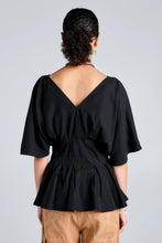 Load image into Gallery viewer, Karen Walker Florence Top - Black Apparel > Women > Clothing > Tops > Blouses > Karen Walker Hyde Boutique