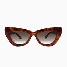 Load image into Gallery viewer, Valley Eyewear Lafayette - Maple Tort w. Gold Metal / Brown Gradient Lens Hyde Boutique