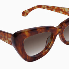 Load image into Gallery viewer, Valley Eyewear Lafayette - Maple Tort w. Gold Metal / Brown Gradient Lens Hyde Boutique