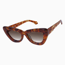 Load image into Gallery viewer, Valley Eyewear Lafayette - Maple Tort w. Gold Metal / Brown Gradient Lens Hyde Boutique