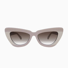 Load image into Gallery viewer, Valley Eyewear Lafayette - Light Tan Biege Splice w. Rose Gold Metal / Brown Gradient Lens Hyde Boutique