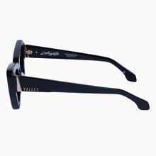 Load image into Gallery viewer, Valley Eyewear Lafayette - Gloss Black w Gold Metal/Black Gradient Lens  Hyde Boutique   

