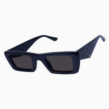 Load image into Gallery viewer, Valley Eyewear La Hara - Black with Silver Metal / Black Lens Hyde Boutique