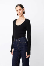 Load image into Gallery viewer, Mossman Lincoln Top - Black Hyde Boutique