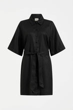 Load image into Gallery viewer, Elk Llinen Dress - Black Apparel > Women > Clothing > Dresses > Shirt Dresses > ELK Hyde Boutique