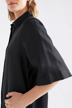 Load image into Gallery viewer, Elk Llinen Dress - Black Apparel > Women > Clothing > Dresses > Shirt Dresses > ELK Hyde Boutique