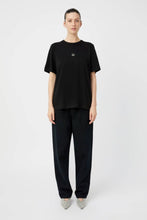 Load image into Gallery viewer, Camilla and Marc Lyra Logo Tee - Black Hyde Boutique