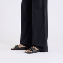 Load image into Gallery viewer, Birkenstock Madrid Big Buckle EVA (Narrow) - Black Hyde Boutique