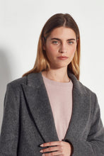 Load image into Gallery viewer, Juliette Hogan Mantelle Coat - Grey Fur Hyde Boutique