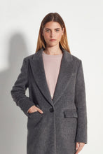 Load image into Gallery viewer, Juliette Hogan Mantelle Coat - Grey Fur Hyde Boutique
