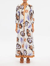 Load image into Gallery viewer, Kivari Marit Maxi Dress - Cream Tan