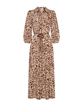 Load image into Gallery viewer, Kivari Paris Maxi Dress - Brown Apparel > Women > Clothing > Dresses > Maxi Dresses > Kivari Hyde Boutique