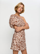 Load image into Gallery viewer, Kivari Paris Mini Dress - Brown Apparel > Women > Clothing > Dresses > Mini Dresses > Kivari Hyde Boutique