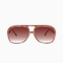 Load image into Gallery viewer, Valley Eyewear Bang Bang Pastel Tort w. Gold Metal / Dark Orange Gradient Lens Hyde Boutique