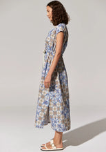 Load image into Gallery viewer, Pol Celeste Tie Dress - Celeste Print Hyde Boutique