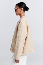 Load image into Gallery viewer, Karen Walker Quilted Drift Jacket - Natural Hyde Boutique