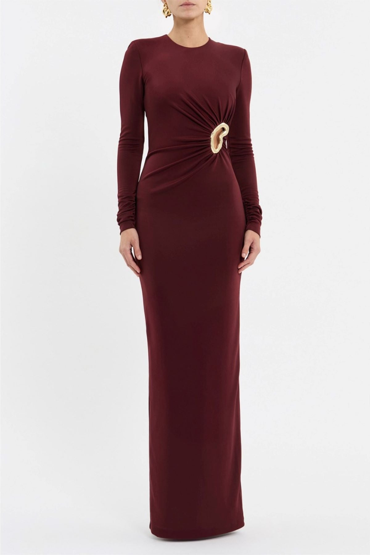 REBECCA VALLANCE★ゴールドアクセントドレスMISCHA MAXI DRESS Rebecca Vallance Mischa Maxi Dress | SHOP REBECCA VALLANCE