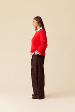 Load image into Gallery viewer, Ruby Rhea Turtleneck Sweater - Red Hyde Boutique
