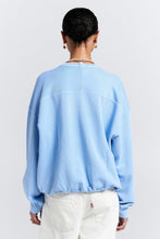 Load image into Gallery viewer, Karen Walker Runaway College Crewneck Sweatshirt - Blue Hyde Boutique