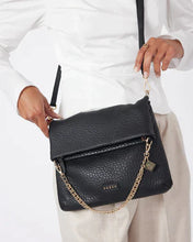 Load image into Gallery viewer, Saben Daria Shoulder Bag - Black Bubble SABEN