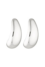 Load image into Gallery viewer, Porter Blob Earrings Maxi - Silver Hyde Boutique