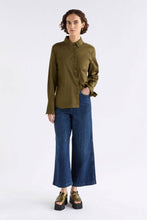 Load image into Gallery viewer, Elk Stuud Long Sleeve Shirt - Olive Apparel > Women > Clothing > Shirts & Tops > Shirts > Long Sleeve Shirts > Elk Hyde Boutique