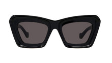 Load image into Gallery viewer, LOEWE Anagram LW40145I Sunglasses - Shiny Black/Smoke Eyewear Loewe