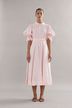 Load image into Gallery viewer, Caitlin Crisp Bloom Dress - Pink Linen Apparel > Women > Clothing > Dresses > Midi Dresses > Caitlin Crisp Hyde Boutique