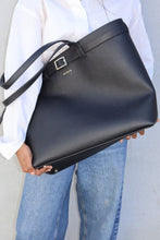 Load image into Gallery viewer, SABEN Tia Shoulder Bag - Black + Bronze Hyde Boutique